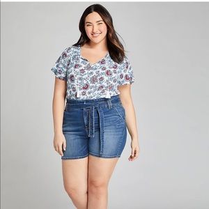 Lane Bryant Girlfriend Signature Fit Denim Short